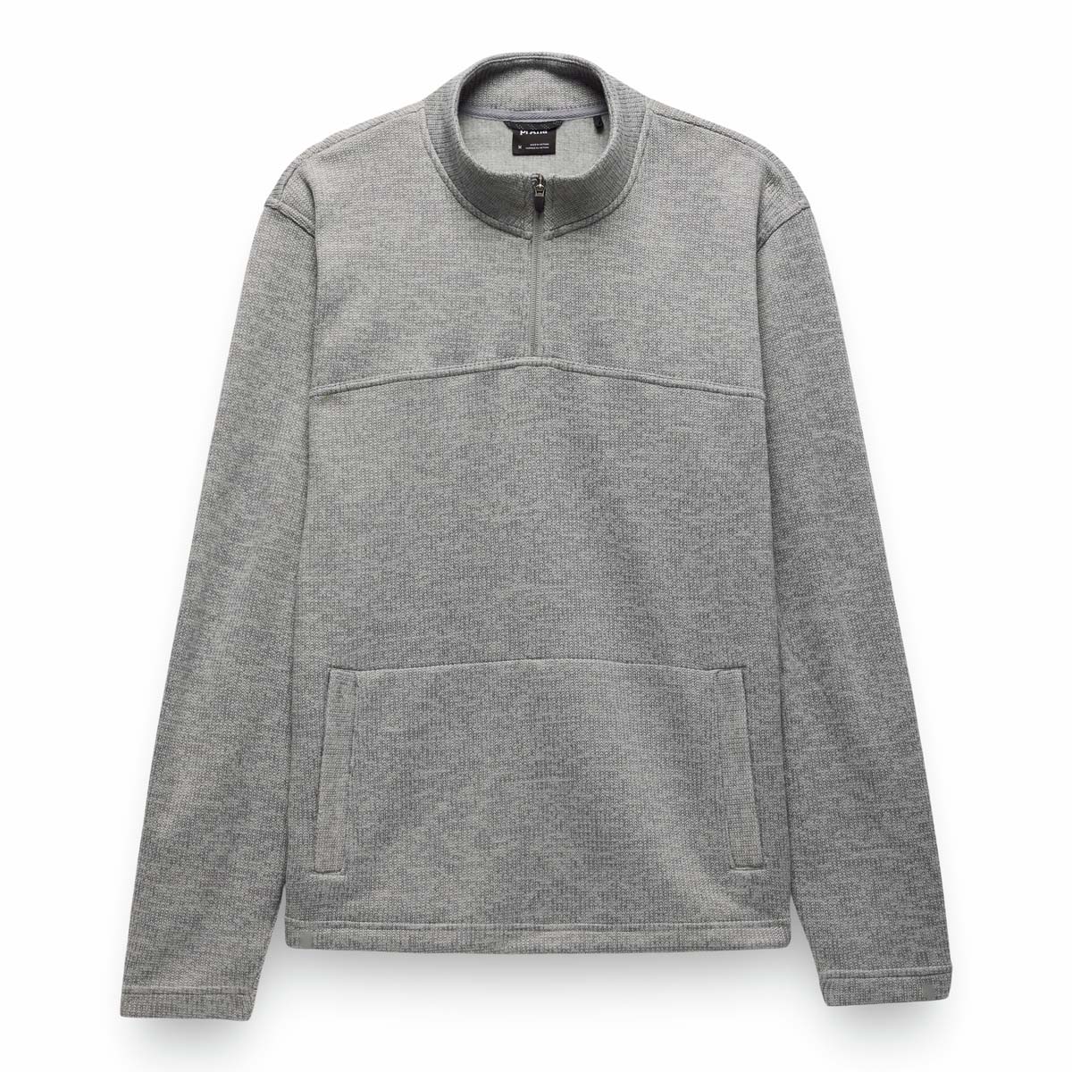 Prana - Two Harbors 1/4 Zip - Heather Grey