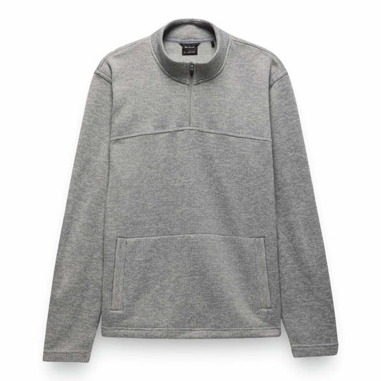 Prana - Two Harbors 1/4 Zip - Heather Grey