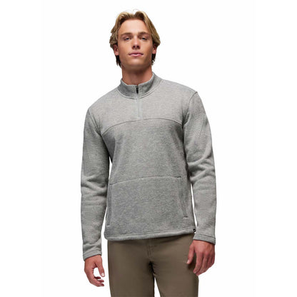 Prana - Two Harbors 1/4 Zip - Heather Grey
