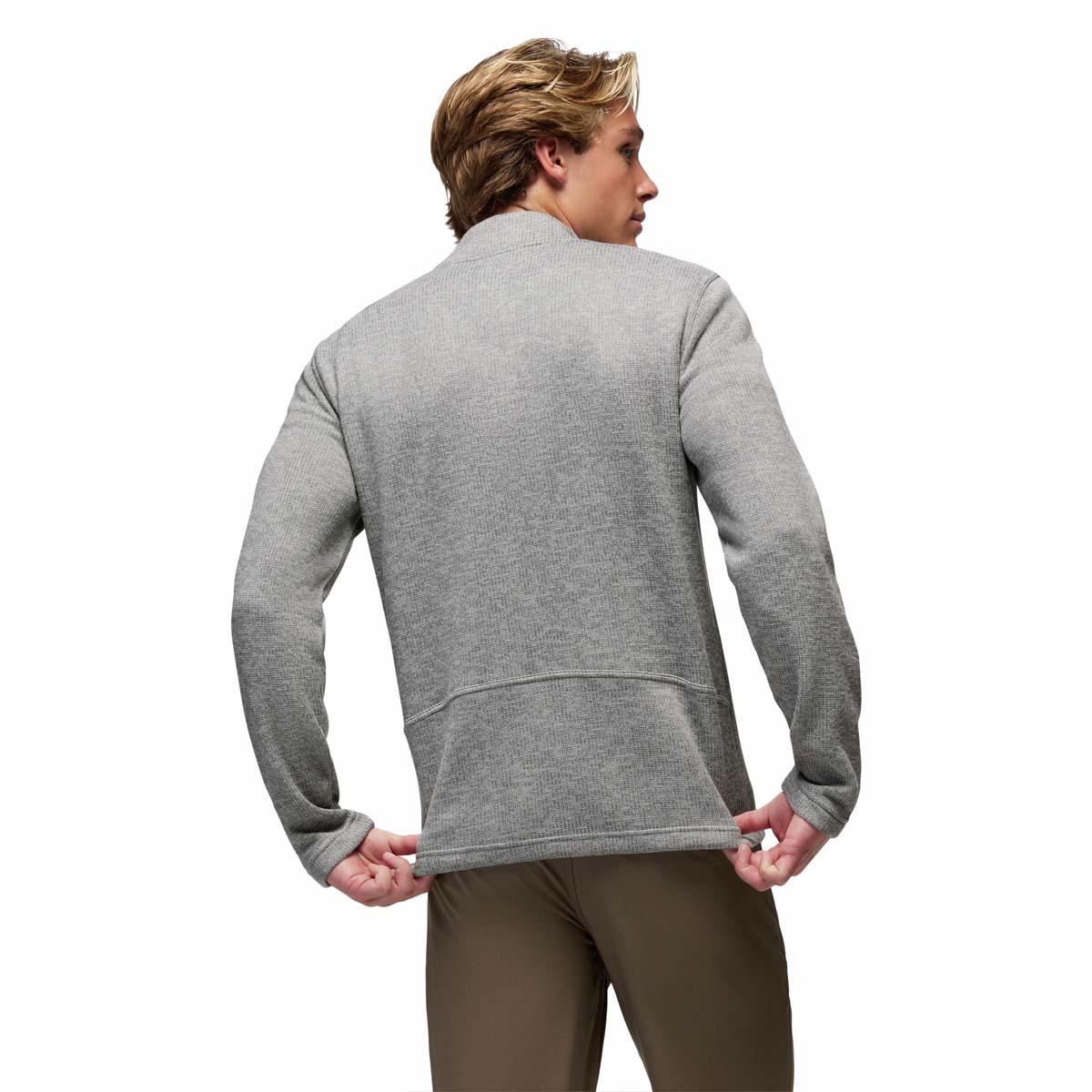 Prana - Two Harbors 1/4 Zip - Heather Grey
