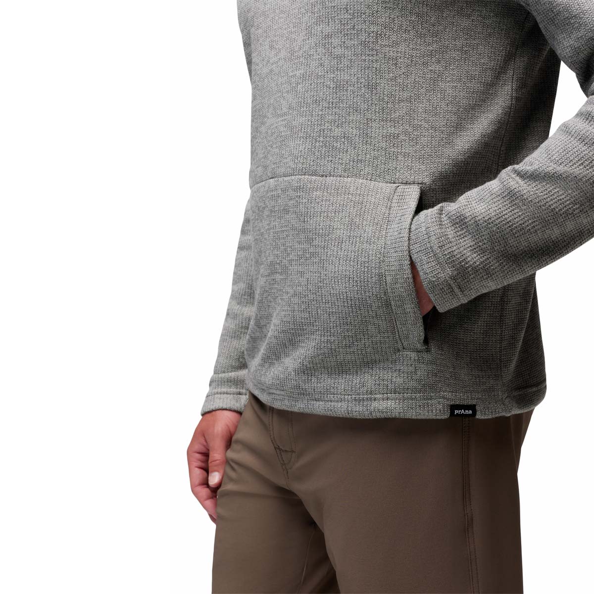 Prana - Two Harbors 1/4 Zip - Heather Grey