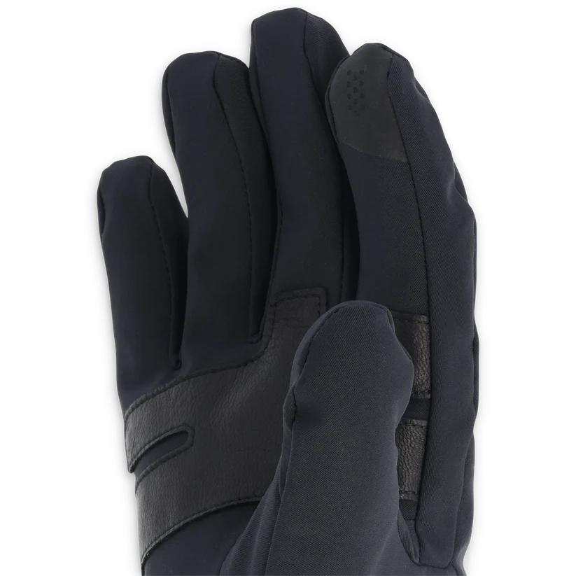 Outdoor Research - Men's Sureshot Softshell Gloves - Solid Black