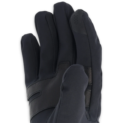 Outdoor Research - Men's Sureshot Softshell Gloves - Solid Black