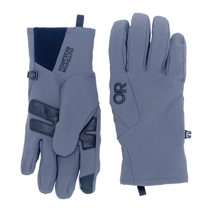 Outdoor Research - Mens Sureshot Softshell Gloves - Storm