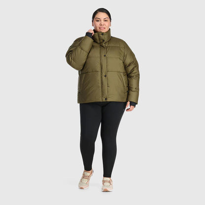Outdoor Research - Coldfront Down Jacket - Women's Plus - Loden