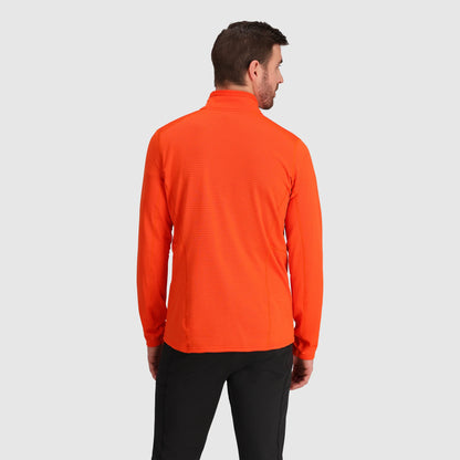 Outdoor Research - Vigor Grid Fleece Half Zip - Men's - Spice