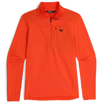 Outdoor Research - Vigor Grid Fleece Half Zip - Men's - Spice