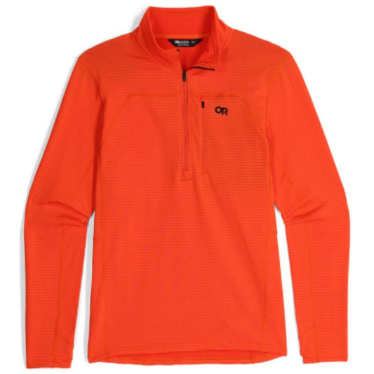 Outdoor Research - Vigor Grid Fleece Half Zip - Men's - Spice