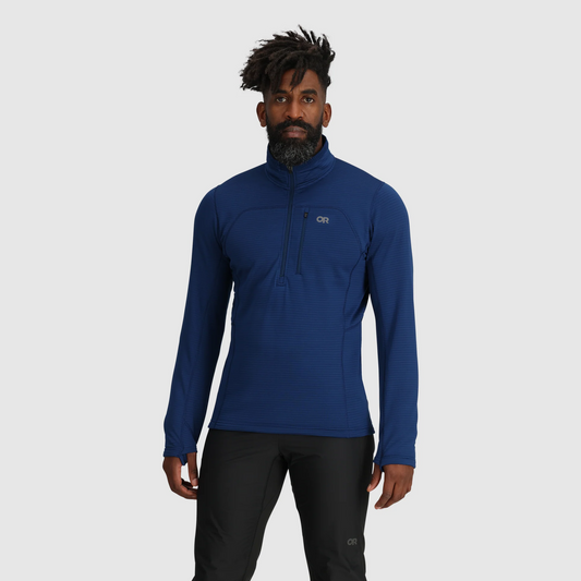 Outdoor Research - Vigor Grid Fleece Half Zip - Men's - Cenote