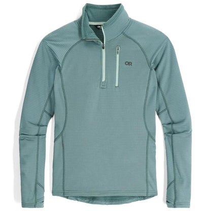 Outdoor Research - Vigor Grid Fleece Quarter Zip - Women's - Neptune