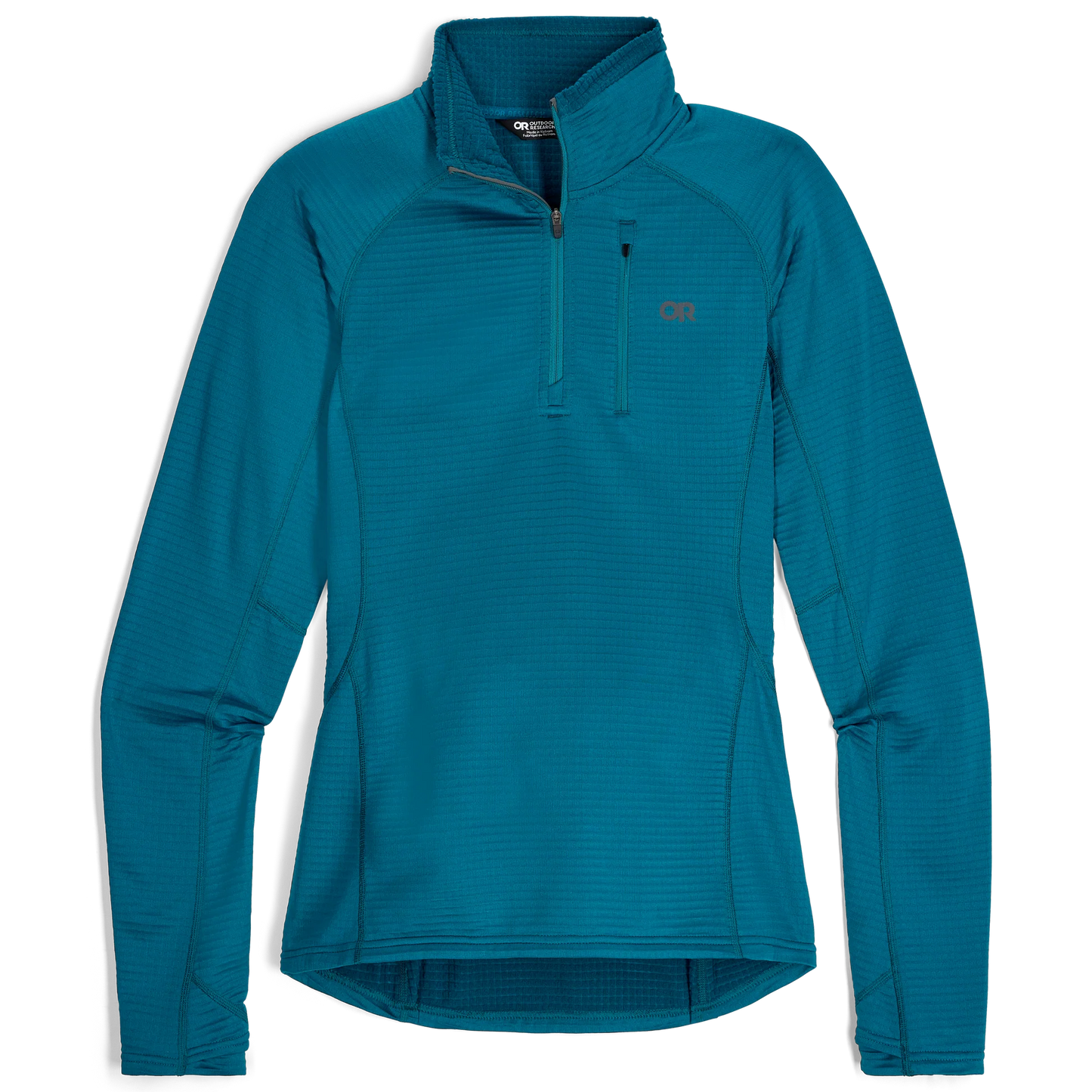 Outdoor Research - Vigor Grid Fleece Quarter Zip - Women's - Aurora
