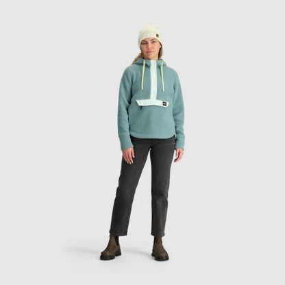 Outdoor Research - Grayland Fleece Pullover Hoodie - Women's - Neptune