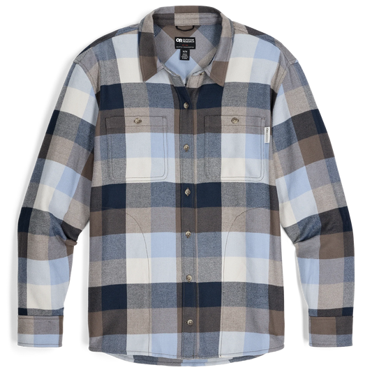 Outdoor Research - Feedback Flannel Twill Shirt - Women's - Fjord Plaid