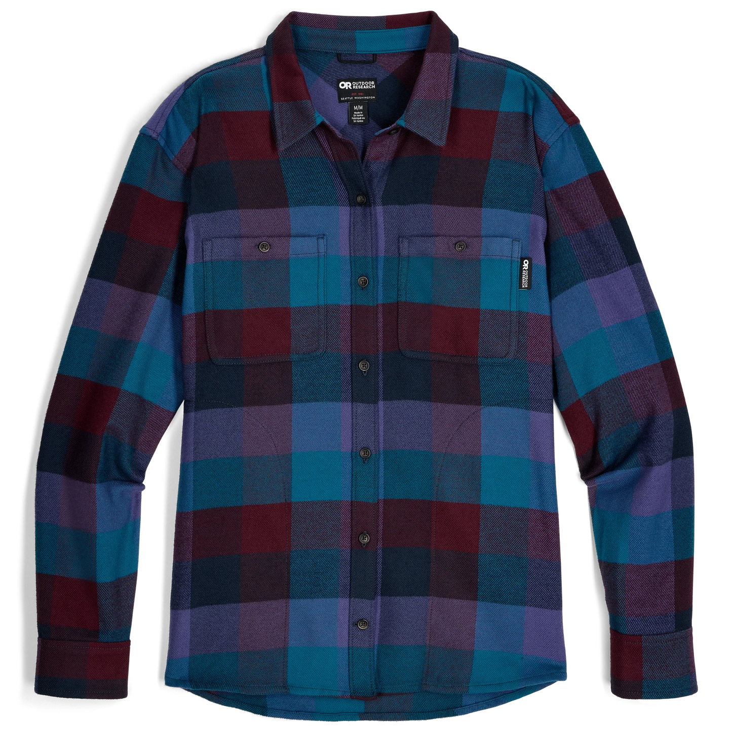 Outdoor Research - Feedback Flannel Twill Shirt - Women's - Winterberry Plaid