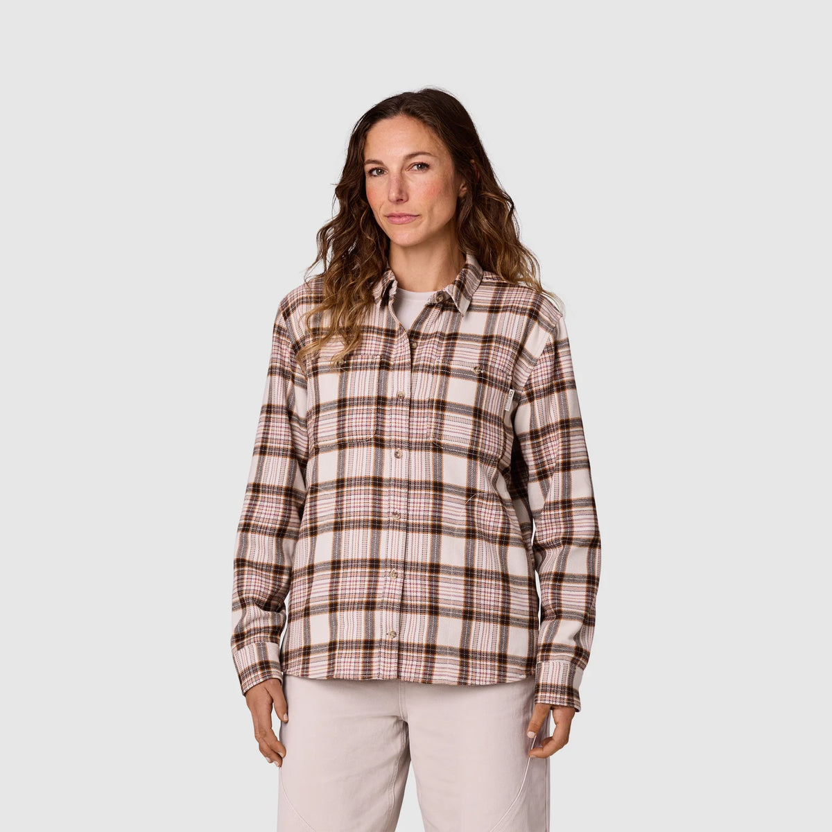 Outdoor Research - Feedback Flannel Twill Shirt - Women's - Rosewood Plaid
