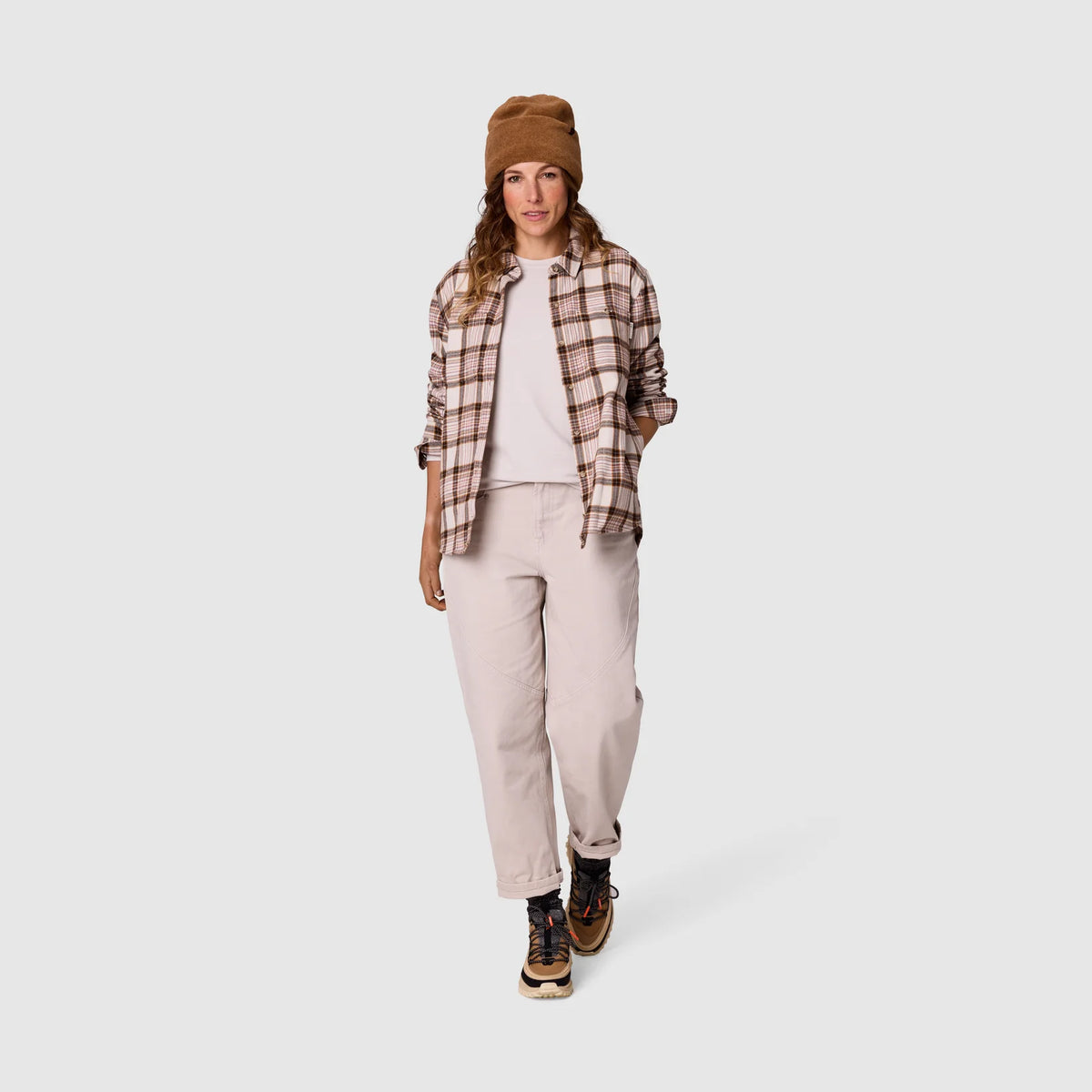 Outdoor Research - Feedback Flannel Twill Shirt - Women's - Rosewood Plaid