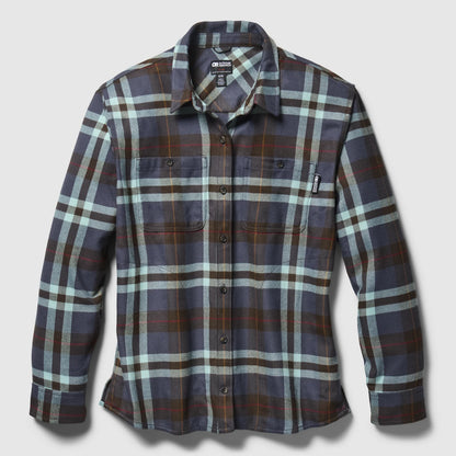 Outdoor Research - Feedback Flannel Twill Shirt - Women's - Smoky Quartz Plaid