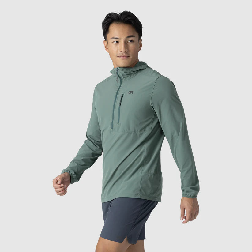 Outdoor Research - Astroman Air Sun Hoodie - Men's - Malachite