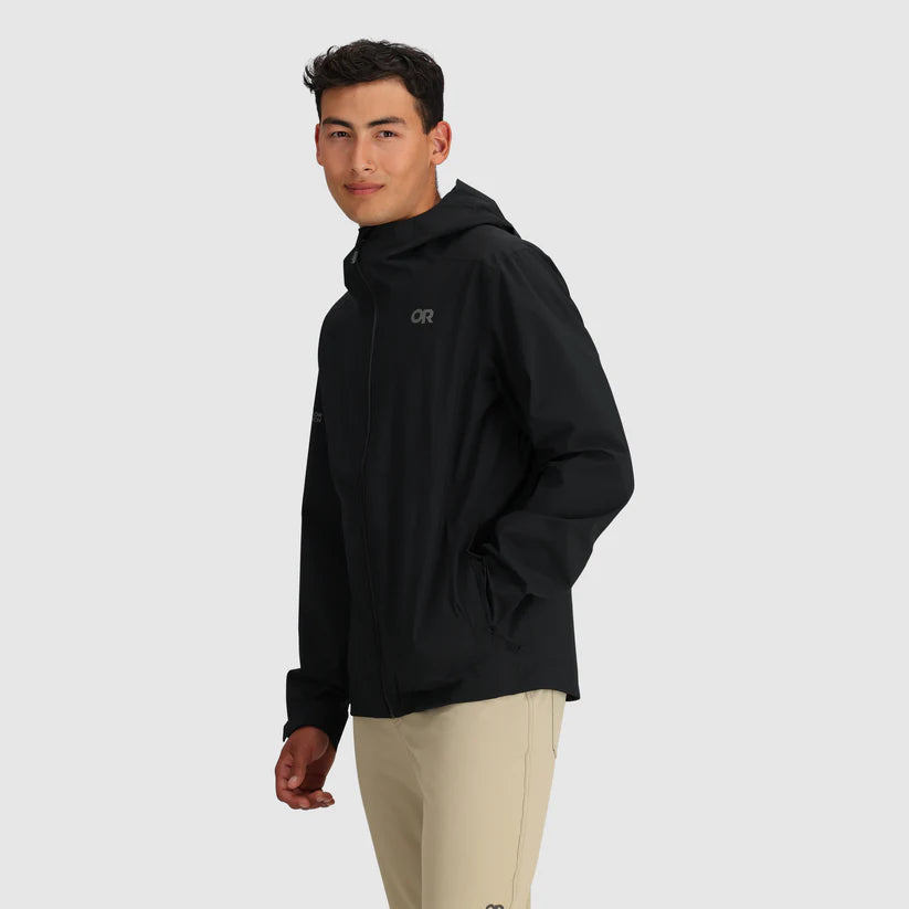 Outdoor Research Men's Stratoburst Stretch Rain Jacket Black / XXL