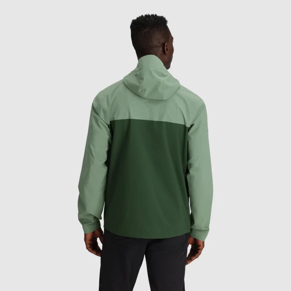 Outdoor Research - Stratoburst Stretch Rain Jacket - Men's - Solid Cenote