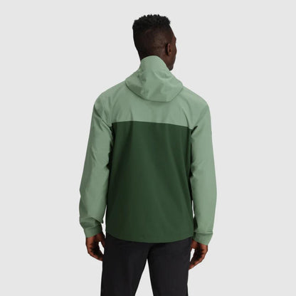 Outdoor Research - Stratoburst Stretch Rain Jacket - Men's - Solid Cenote