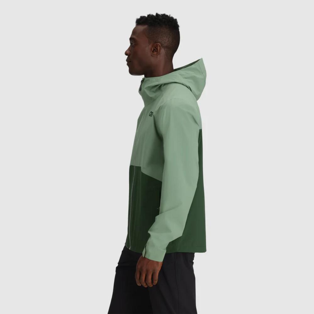 Outdoor Research - Stratoburst Stretch Rain Jacket - Men's - Solid Cenote