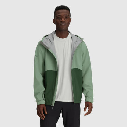 Outdoor Research - Stratoburst Stretch Rain Jacket - Men's - Solid Cenote