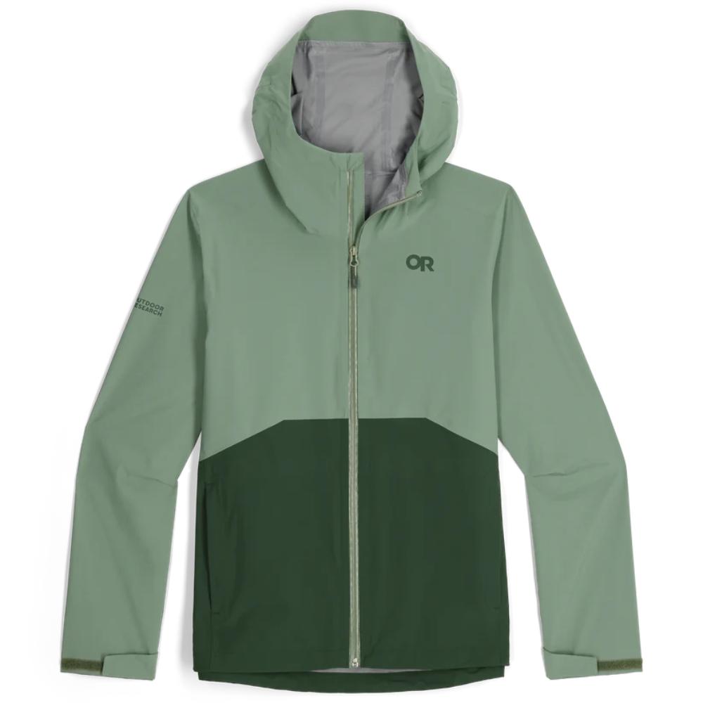 Outdoor Research - Stratoburst Stretch Rain Jacket - Men's - Solid Cenote