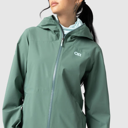 Outdoor Research - Stratoburst Stretch Rain Jacket - Women's - Malachite