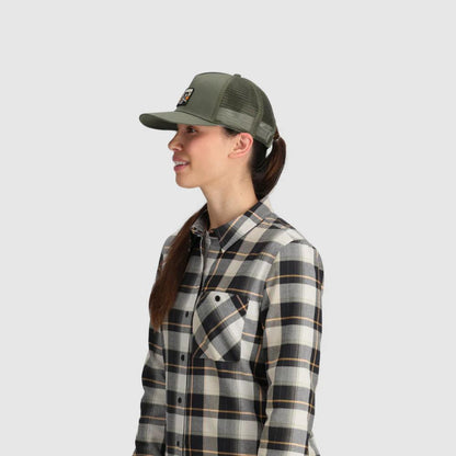 Outdoor Research - Advocate Trucker Hi Pro Cap - Unisex - Ranger Green