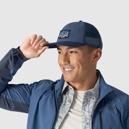 Outdoor Research - Advocate Trucker Lo Pro Cap - Skyline/cenote