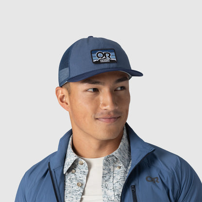 Outdoor Research - Advocate Trucker Lo Pro Cap - Skyline/cenote