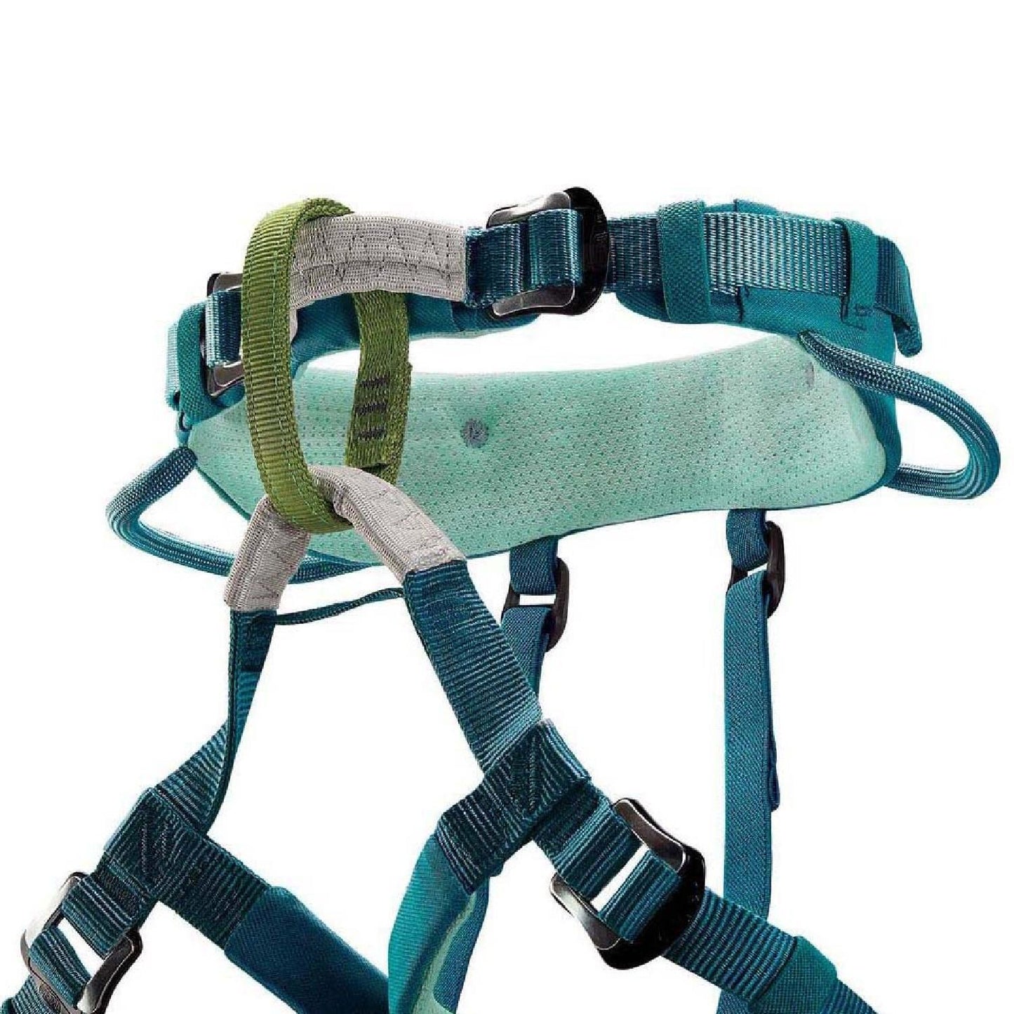 Petzl - Macchu Kids' Harness - Atlantic Blue