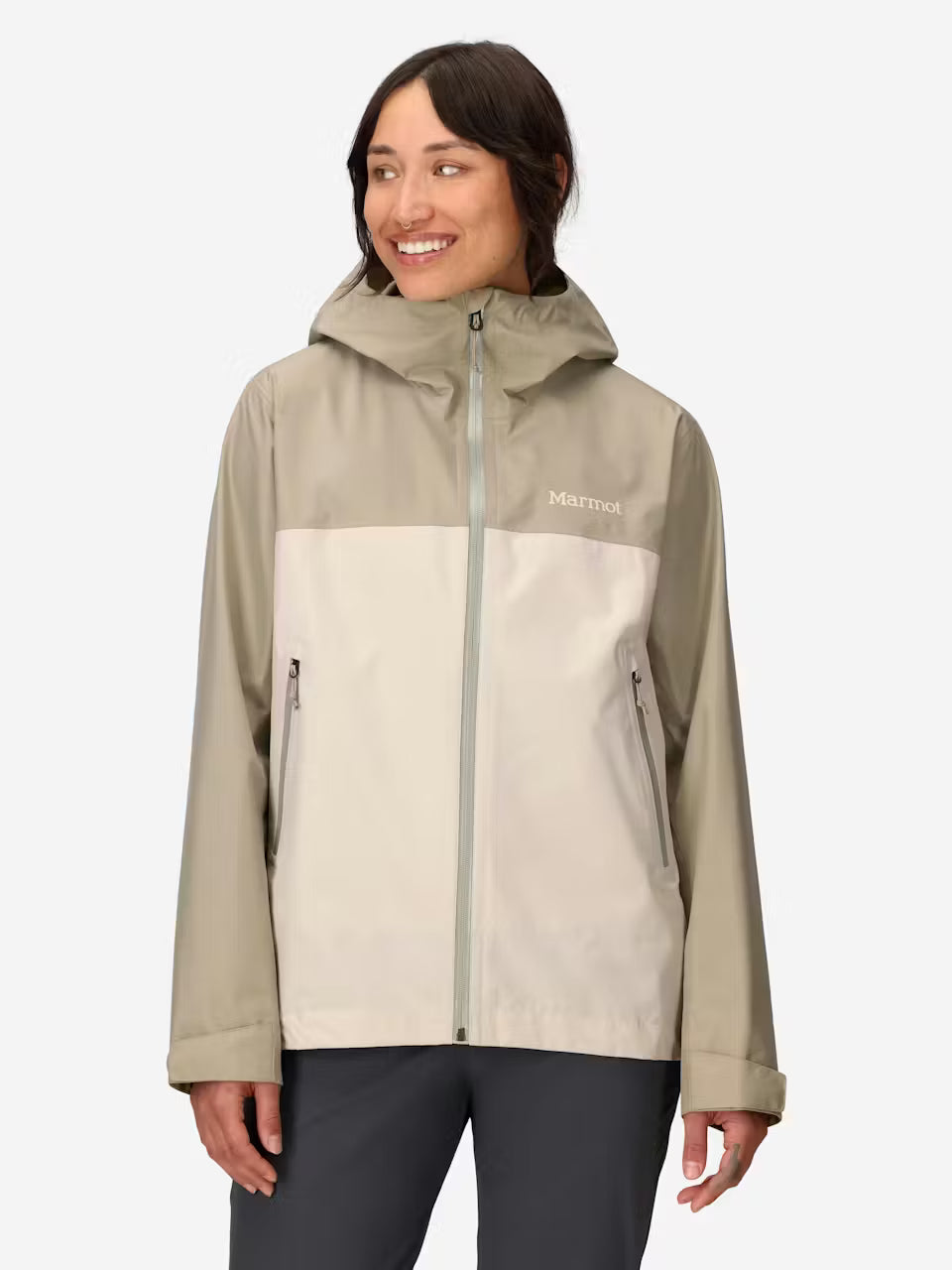 Marmot - Minimalist Pertex Jacket - Women's - Shale Grey/Birch Bark