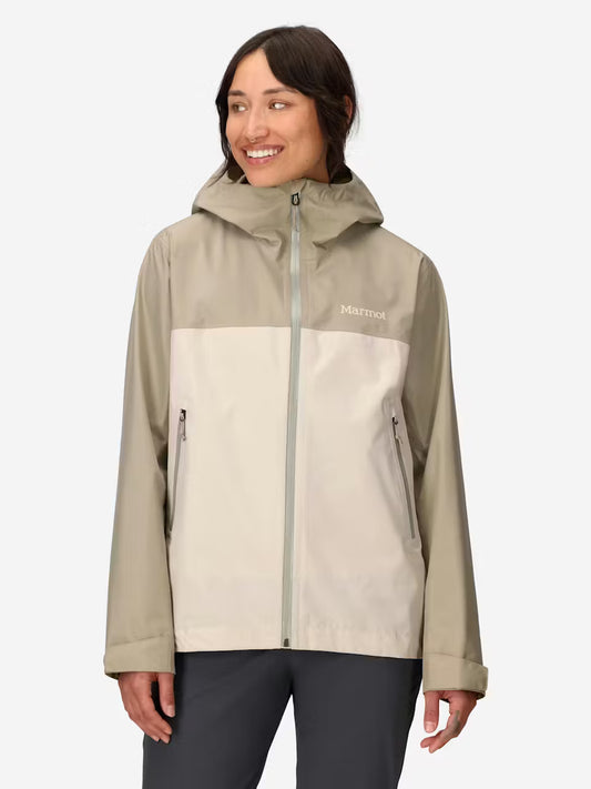 Marmot - Minimalist Pertex Jacket - Women's - Shale Grey/Birch Bark