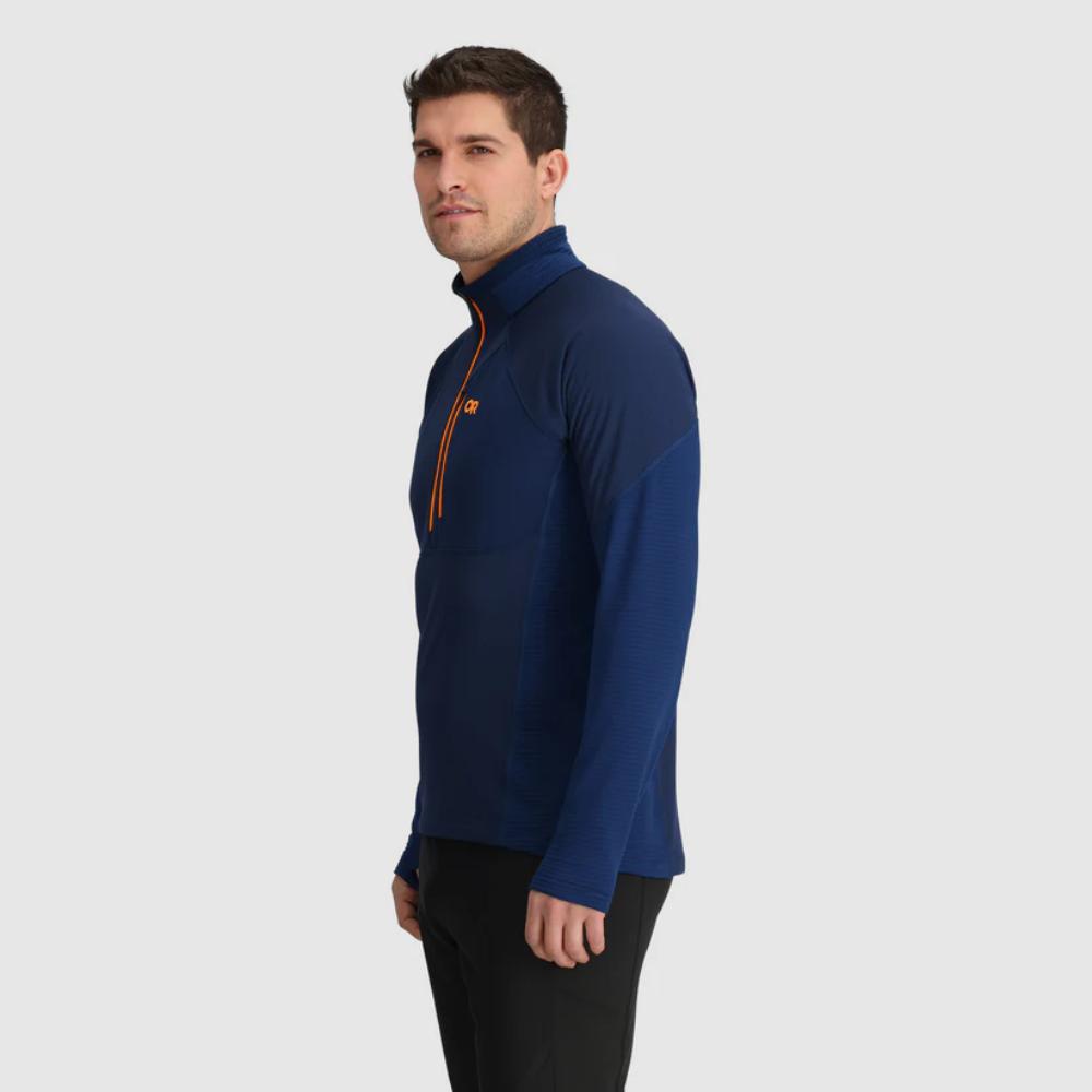 Outdoor Research - Deviator Fleece Half Zip - Men's - Cenote