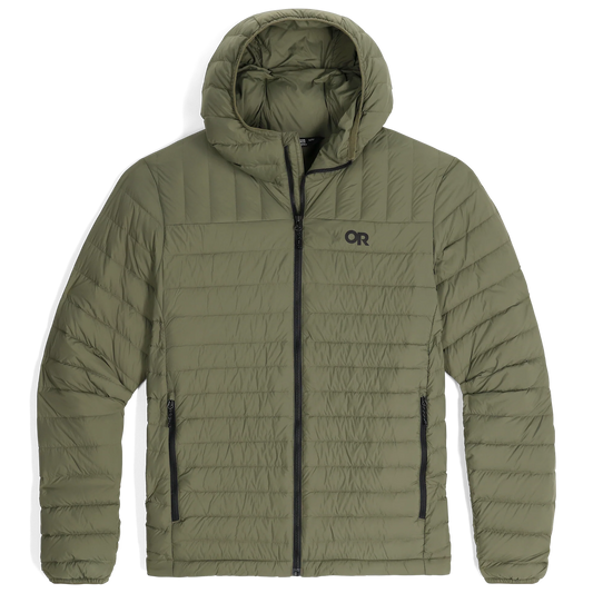 Outdoor Research - Mens Transcendent Down Hoodie - Ranger Green