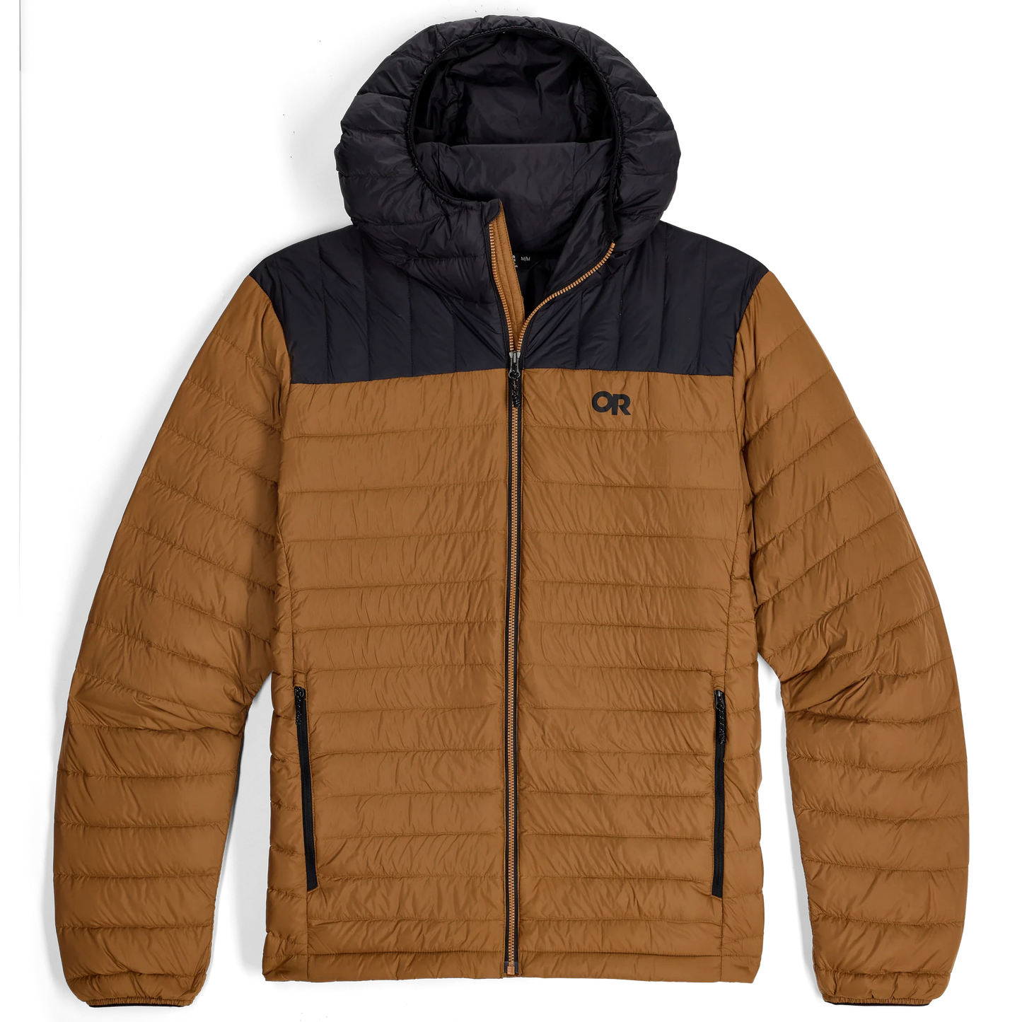 Outdoor Research - Mens Transcendent Down Hoodie - Bronze/Black