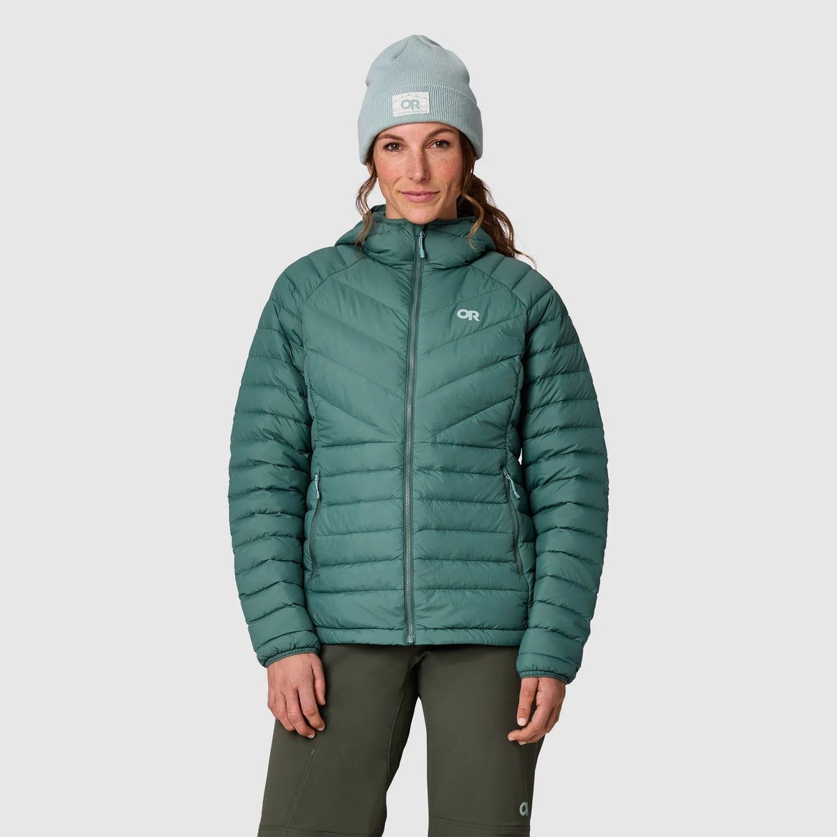 Outdoor Research - Transcendent Down Hoodie - Women's - Malachite