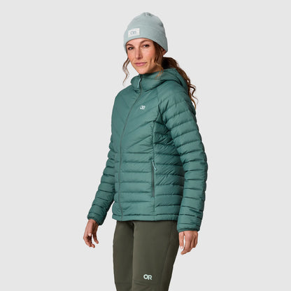 Outdoor Research - Transcendent Down Hoodie - Women's - Malachite