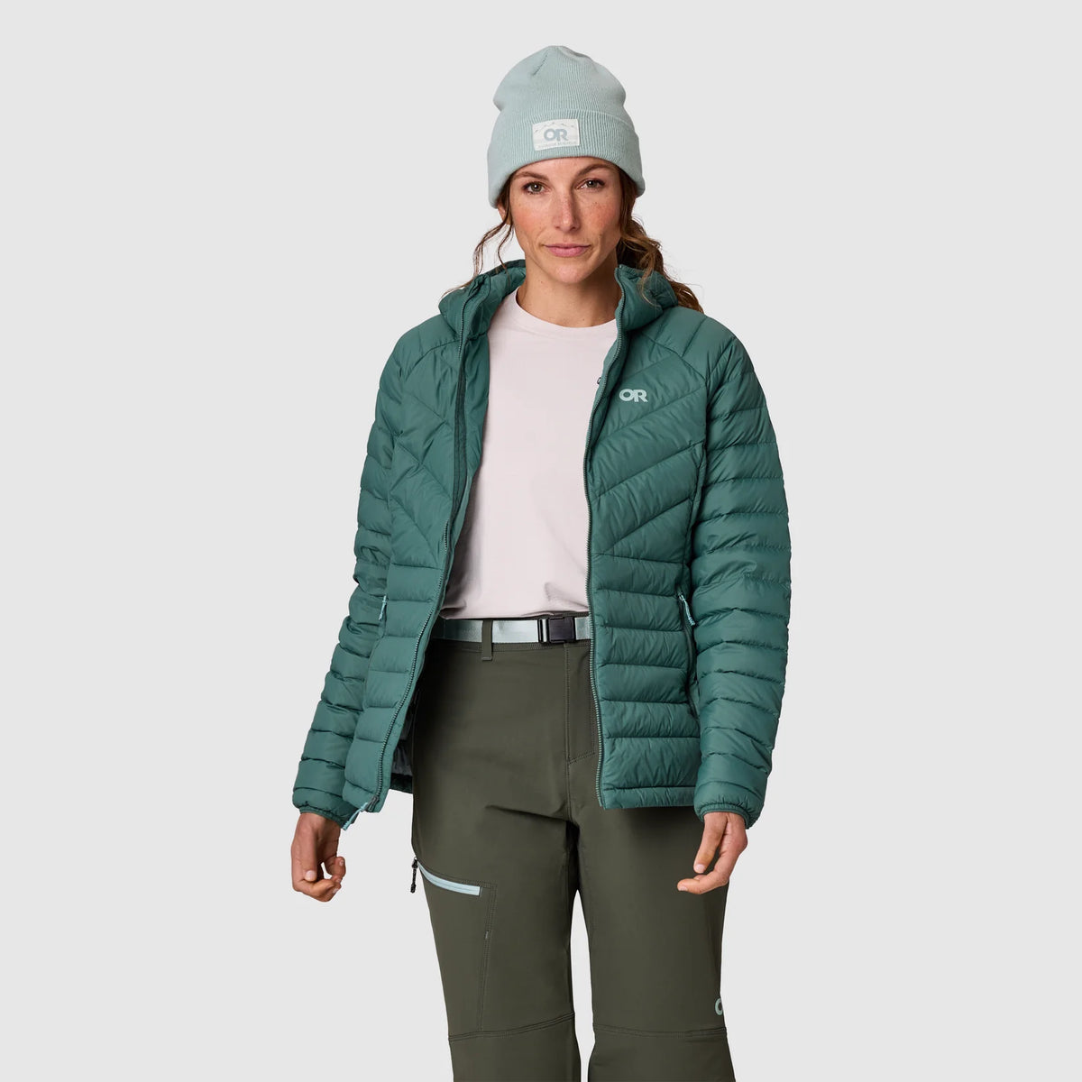 Outdoor Research - Transcendent Down Hoodie - Women's - Malachite