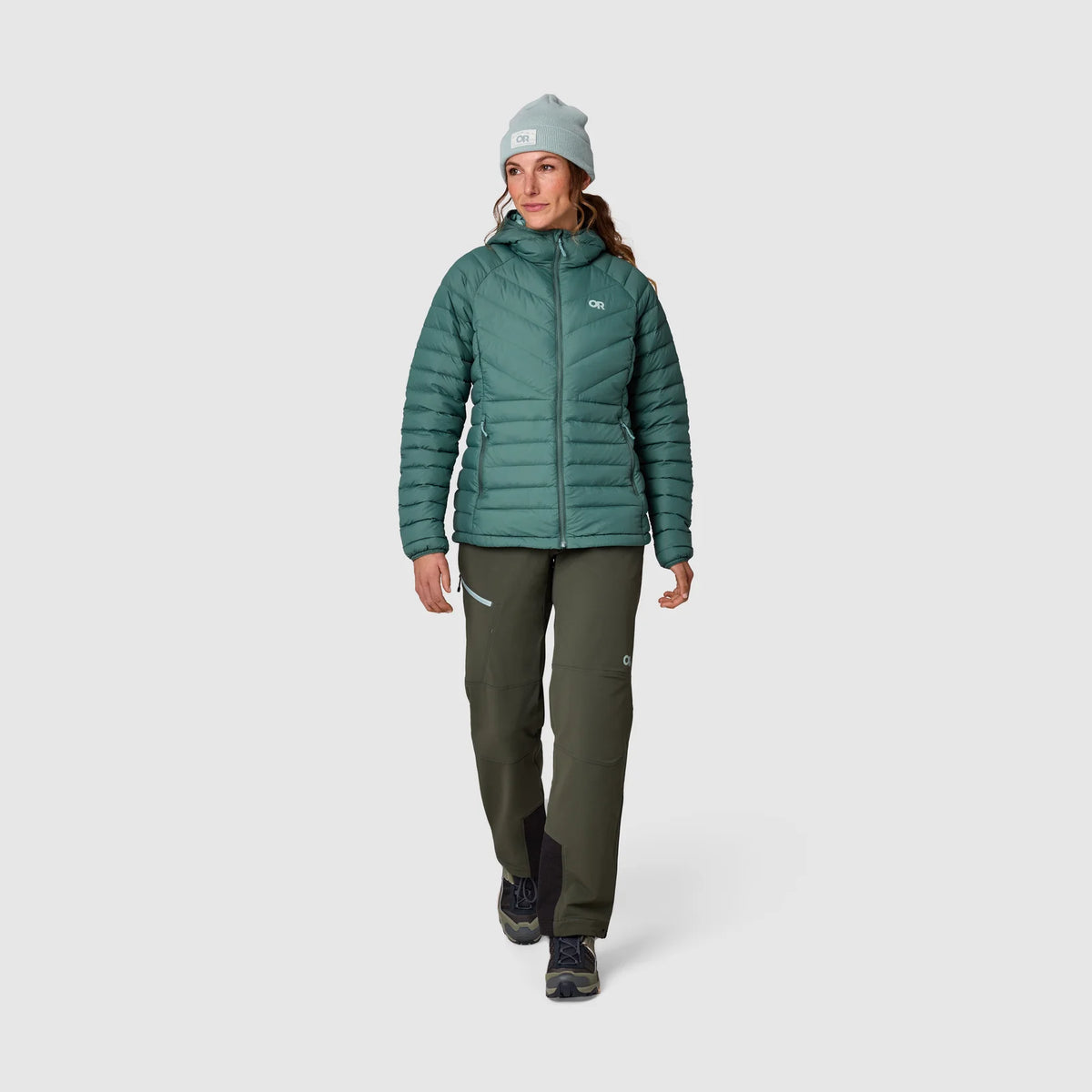 Outdoor Research - Transcendent Down Hoodie - Women's - Malachite