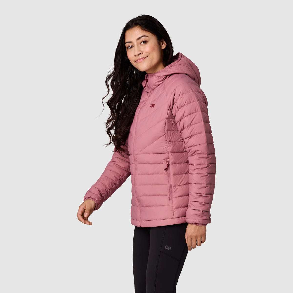Outdoor Research - Transcendent Down Hoodie - Women's - Rosewood