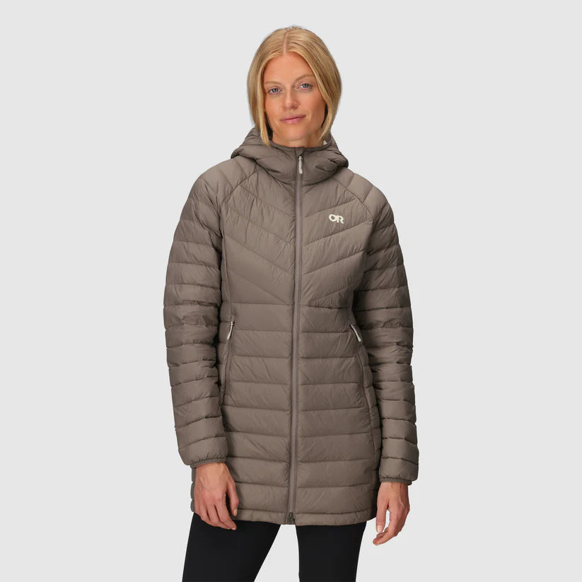 Outdoor Research - Womens Transcendent Down Parka - Sable