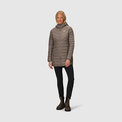 Outdoor Research - Womens Transcendent Down Parka - Sable