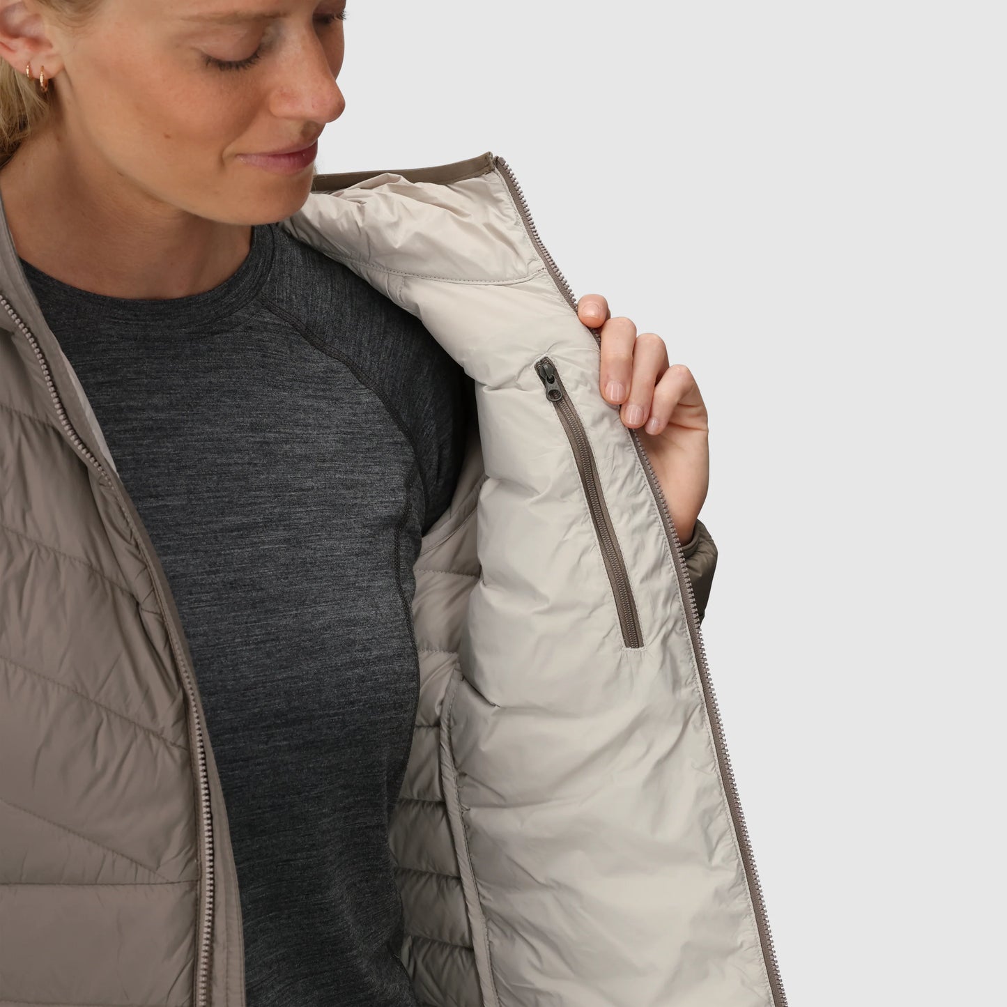 Outdoor Research - Womens Transcendent Down Parka - Sable