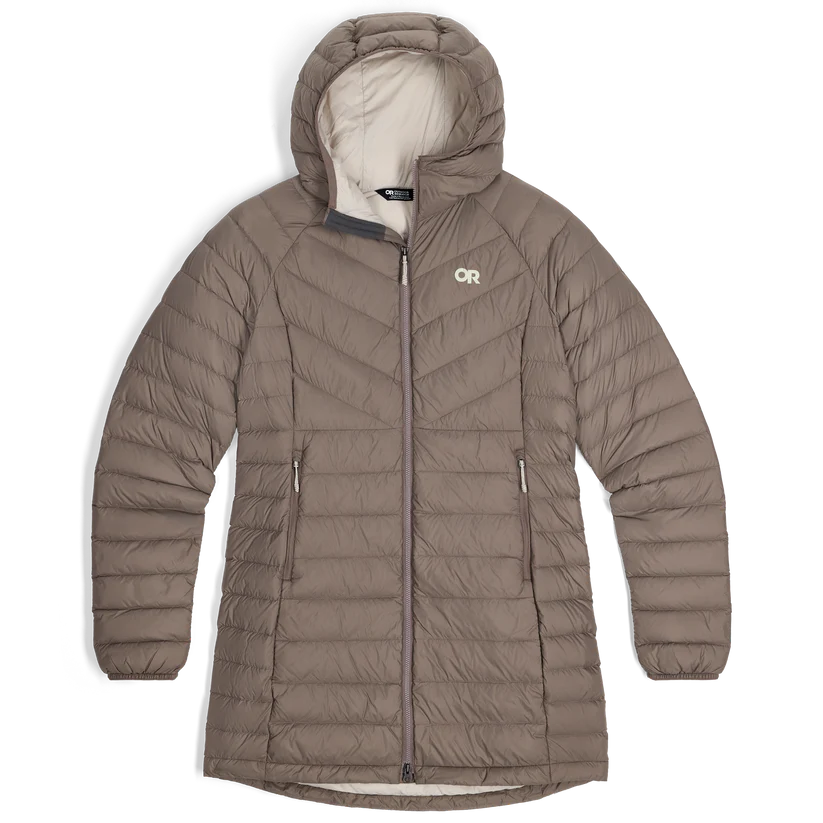 Outdoor Research - Womens Transcendent Down Parka - Sable
