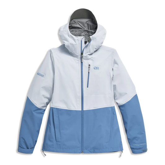 Outdoor Research - Aspire 3L Jacket - Women's - Titanium/ascent Blue