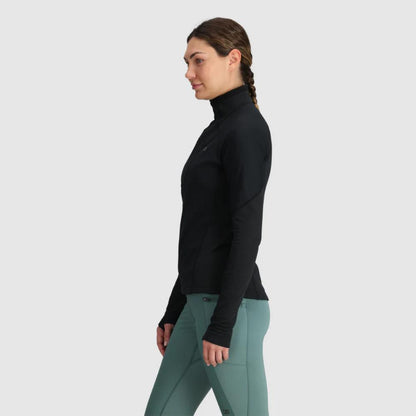Outdoor Research - Deviator Fleece Half Zip - Women's - Black