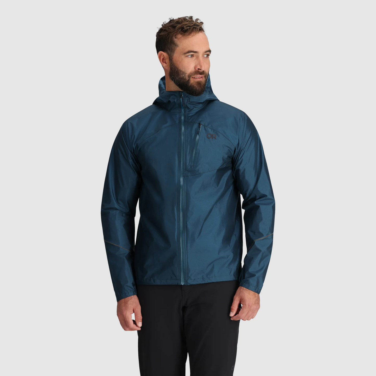 Outdoor Research - Helium Rain Jacket - Men's - Harbor